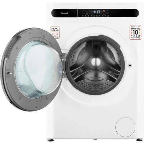 Стиральная машина Weissgauff WMD 45148 Inverter Steam класс: B загр.фронтальная макс.:8кг (с сушкой) белый инвертер