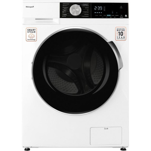 Стиральная машина Weissgauff Premium WMD 47148 DC Inverter Steam класс: A загр.фронтальная макс.:8кг (с сушкой) белый инвертер