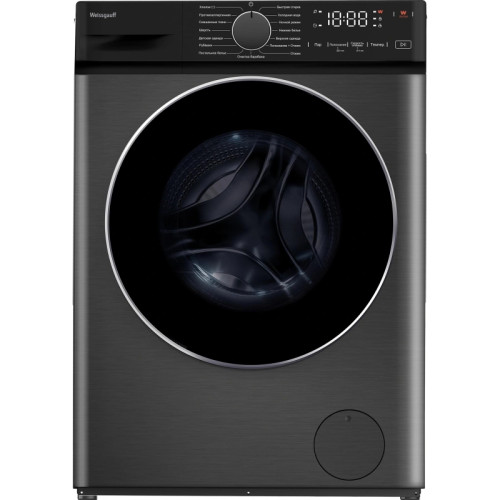 Стиральная машина Weissgauff WM 4627 Touch Inverter Steam класс: A+++ загр.фронтальная макс.:7кг серебристый инвертор
