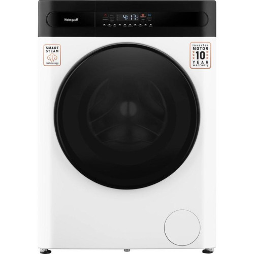 Стиральная машина Weissgauff WMD 46148 DC Inverter Steam класс: B загр.фронтальная макс.:8кг (с сушкой) белый инвертер