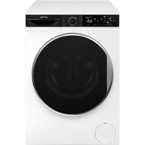 Стиральные машины SMEG/ Отдельностоящая стиральная машина, глубина 63,2 см, загрузка 12 кг цвет белый
