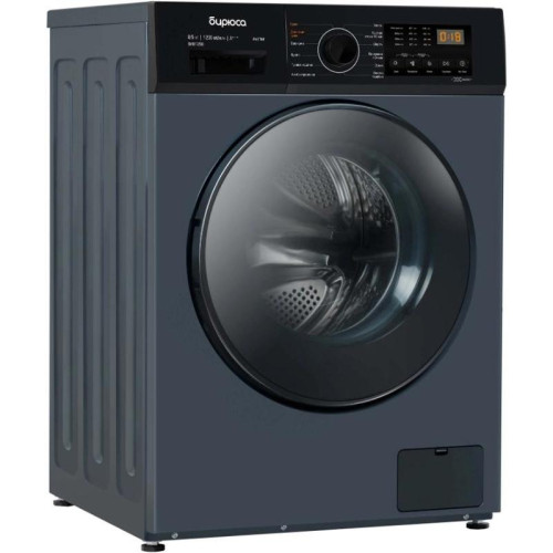 Стиральная машина Бирюса WMD-SM812/03 W класс: A+++ загр.фронтальная макс.:8кг (с сушкой) синий инвертер
