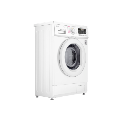 Стиральная машина LG/ Стиральная машина LG, отдельностоящая, ВхШхГ 850х600х360 мм, загрузка 4 кг, 1000 об/мин, LED дисплей, инверторный мотор с прямым приводом, пар, отсрочка старта, энергоэффективность А, цвет белый