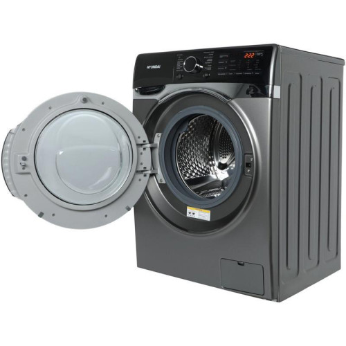 Стиральная машина Hyundai WFE8408 Dark Gray класс: A+++ загр.фронтальная макс.:8кг черный инвертер