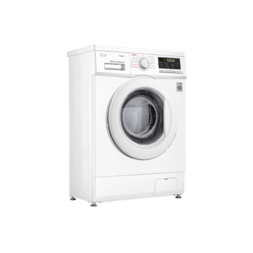 Стиральная машина LG/ Стиральная машина LG, отдельностоящая, ВхШхГ 850х600х360 мм, загрузка 4 кг, 1000 об/мин, LED дисплей, инверторный мотор с прямым приводом, пар, отсрочка старта, энергоэффективность А, цвет белый
