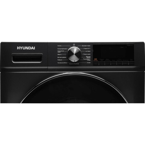 Стиральная машина Hyundai WFD9403 класс: B загр.фронтальная макс.:10кг (с сушкой) темно-серый инвертер