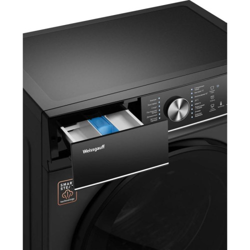 Стиральная машина Weissgauff WM 4106 D Edition класс: A+++ загр.фронтальная макс.:6кг черный инвертер