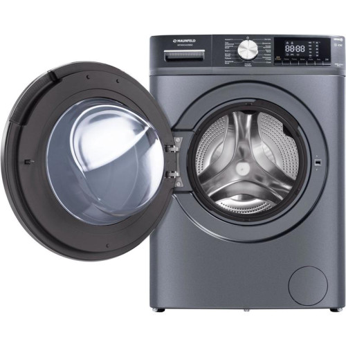 Стиральная машина Maunfeld MFWM1410SB02 класс: A+++ загр.фронтальная макс.:10кг темно-серебристый инвертер
