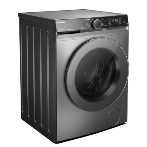 Стиральная машина Toshiba/ Стиральная машина Toshiba, ВхШхГ 850х595х585 мм, 9 кг, 12 программ, 1400 об/мин, инверторный мотор, технологии UltraFineBubbles, Great Waves, CycloneMix, очистка люка Door Spray, электронное управление (Touch-панель + программат