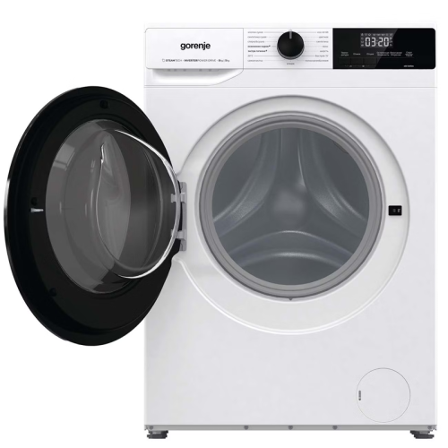 Стиральная машина с сушкой Gorenje/ Стиральная машина с сушкой Gorenje, глубина 51 см, загрузка при стирке 8 кг, загрузка при сушке 5 кг, 1400 об/мин, 15 программ, цифровой дисплей, отсрочка старта, функция старт/пауза, дозатор с тремя отделениями, Power 