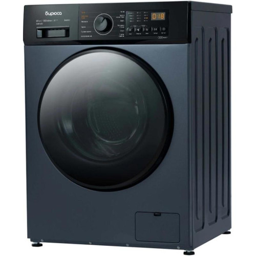 Стиральная машина Бирюса WMD-SM812/03 W класс: A+++ загр.фронтальная макс.:8кг (с сушкой) синий инвертер