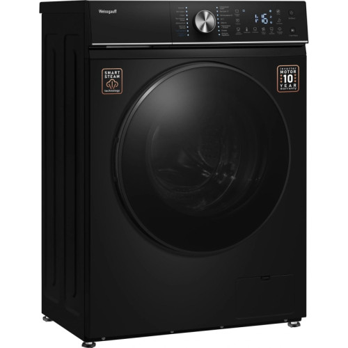 Стиральная машина Weissgauff WM 47147 DC Inverter Steam Black класс: A+++ загр.фронтальная макс.:7кг черный инвертор