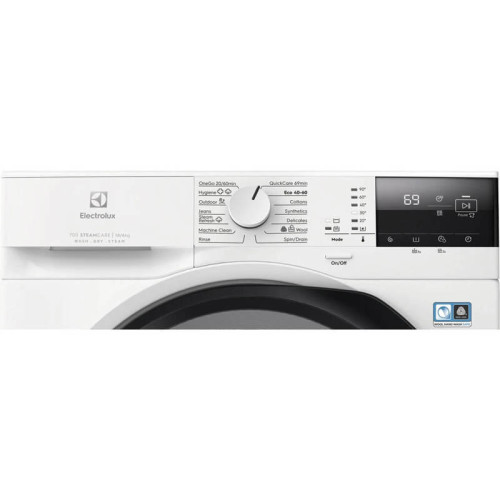 Стиральные машины с функцией сушки ELECTROLUX/ Фронтальная загрузка, стирка 10 кг / сушка 6 кг, отжим 1600 об/мин, классы A/A, глубина 63.6 см, средний ЖК дисплей, инверторный двигатель, конденсационная сушка, разглаживание и освежение белья при помощи па Стиральные машины с функцией сушки ELECTROLUX/ Фронтальная загрузка, стирка 10 кг / сушка 6 кг, отжим 1600 об/мин, классы A/A, глубина 63.6 см, средний ЖК дисплей, инверторный двигатель, конденсационная сушка, разглаживание и освежение белья при помощи па