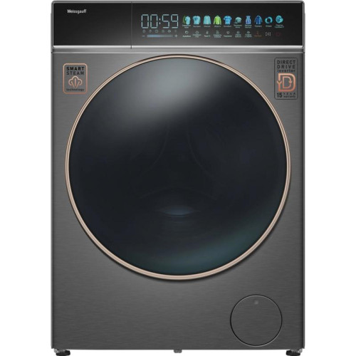 Стиральная машина Weissgauff WM 58411 Direct Drive Inverter Premium класс: A+++ загр.фронтальная макс.:11кг темно-серебристый