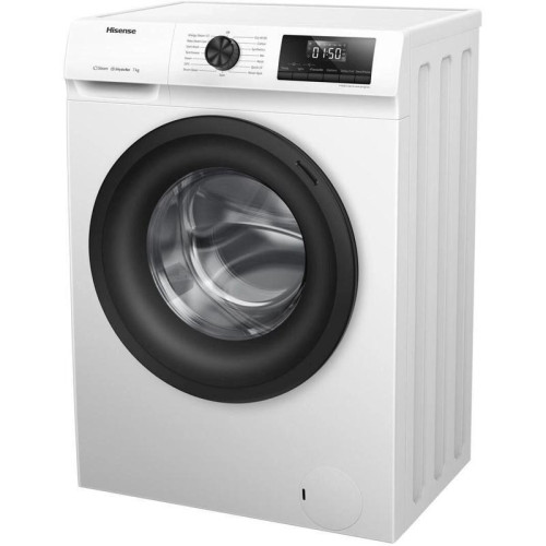 Стиральная машина Hisense WFQP7012VM класс: A-30% загр.фронтальная макс.:7кг белый инвертор Стиральная машина Hisense WFQP7012VM класс: A-30% загр.фронтальная макс.:7кг белый инвертор