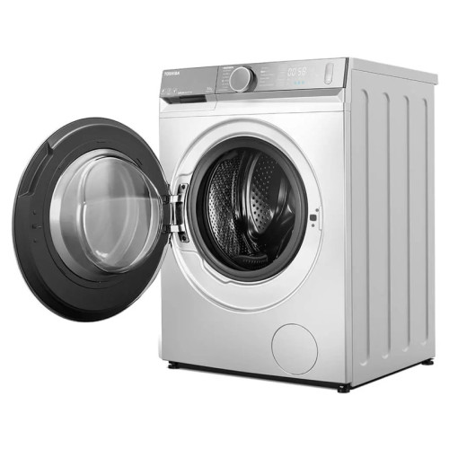 Стиральная машина Toshiba/ Стиральная машина Toshiba, ВхШхГ 850х595х585 мм, 9 кг, 12 программ, 1400 об/мин, инверторный мотор, технологии UltraFineBubbles, Great Waves, CycloneMix, очистка люка Door Spray, электронное управление (Touch-панель + программат