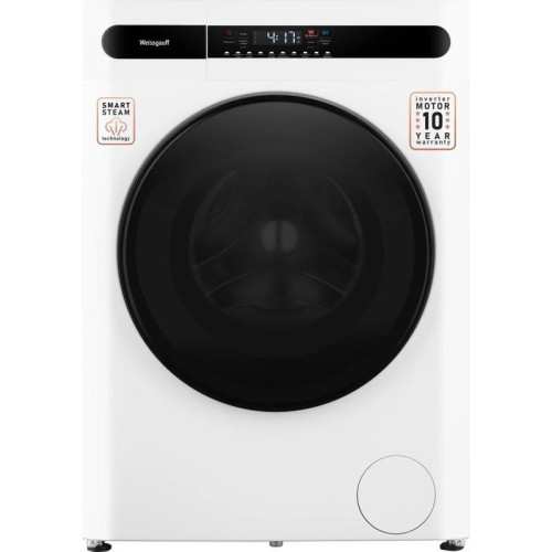 Стиральная машина Weissgauff WMD 45148 Inverter Steam класс: B загр.фронтальная макс.:8кг (с сушкой) белый инвертер