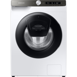 Стиральная машина Samsung/ WW5500T c Addwash, Eco Bubble, 850х600х550 мм, 9 кг, 1400, Пар, Инверторный мотор, Белый корпус/Черный люк
