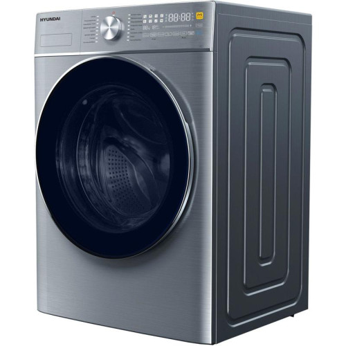 Стиральная машина Hyundai WMD9413 класс: B загр.фронтальная макс.:10кг (с сушкой) темно-серебристый инвертер