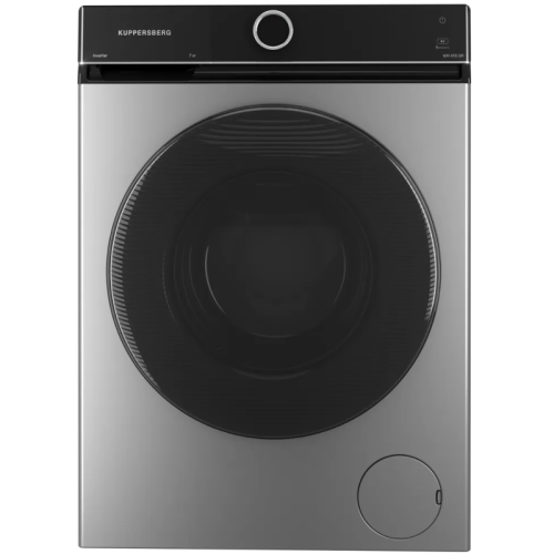 Стиральная машина Kuppersberg/ Стиральная машина Kuppersberg, High-Tech, ВхШхГ 85х60х42 см, загрузка 7 кг, 1200 об/мин, 14 программ, инверторный двигатель, пар, отложенный старт, комбинированное управление, цветной дисплей, энергоэффективность А, цвет сер