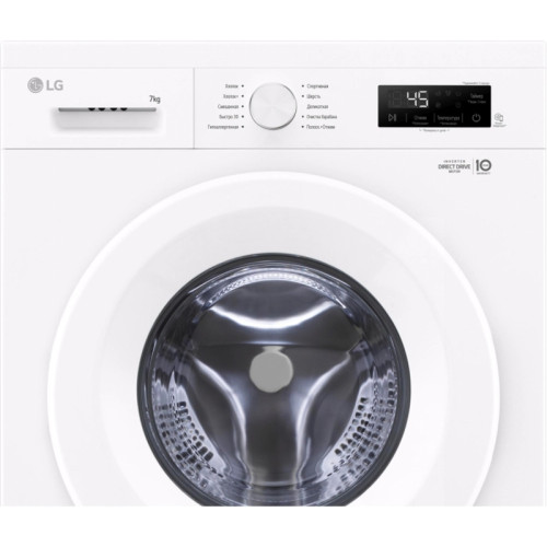 Стиральная машина LG F2Y1HS3W.ABWPCOM класс: A загр.фронтальная макс.:7кг белый инвертор Стиральная машина LG F2Y1HS3W.ABWPCOM класс: A загр.фронтальная макс.:7кг белый инвертор