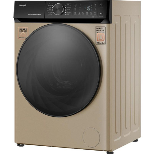 Стиральная машина Weissgauff WM 59411 Direct Drive Inverter Steam Champagne класс: A+++ загр.фронтальная макс.:11кг золотистый инвертор