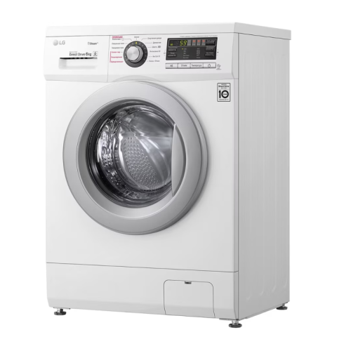 Стиральная машина LG F12M7NDS1 класс: A загр.фронтальная макс.:6кг белый инвертор