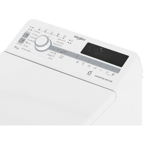 Стиральная машина Whirlpool TDLR 7231BS EU класс: A загр.вертикальная макс.:7кг белый инвертер