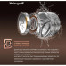 Стиральная машина Weissgauff WMD 58411 Direct Drive Inverter Premium Steam Stee загр.фронтальная макс.:11кг (с сушкой) нержавеющая сталь