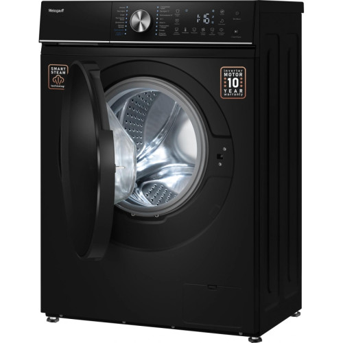 Стиральная машина Weissgauff WM 47147 DC Inverter Steam Black класс: A+++ загр.фронтальная макс.:7кг черный инвертор