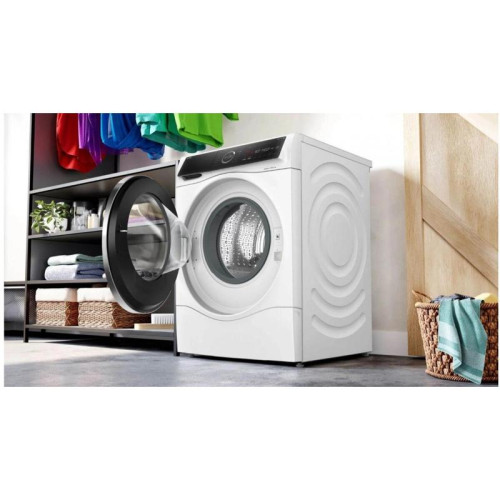 Стиральная машина Bosch Serie 8 WNC254A0SN пан.англ. класс: D загр.фронтальная макс.:10.5кг (с сушкой) белый