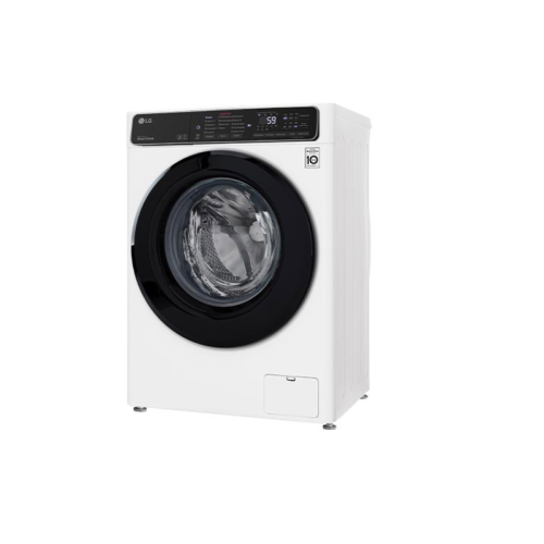 Стиральная машина LG/ Стиральная машина LG, отдельностоящая, ВхШхГ 850х600х455 мм, загрузка 7 кг, 1200 об/мин, LED дисплей, технология AI DD, дозагрузка белья, пар, инверторный мотор с прямым приводом, отсрочка старта, энергоэффективность А, цвет белый