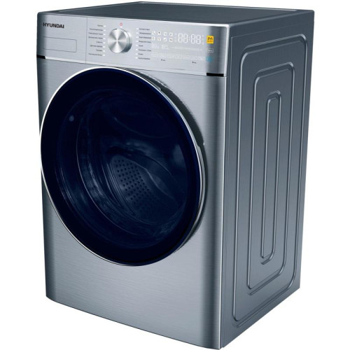 Стиральная машина Hyundai WMD9413 класс: B загр.фронтальная макс.:10кг (с сушкой) темно-серебристый инвертер