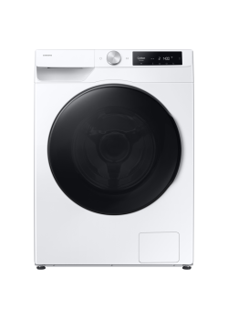 Стиральная машина Samsung WD11DG6B85BELP с cушкой и AddWash, 11+6 кг, WD6400D, белый