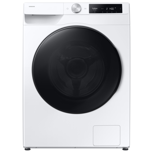 Стиральная машина Samsung WD11DG6B85BELP с cушкой и AddWash, 11+6 кг, WD6400D, белый
