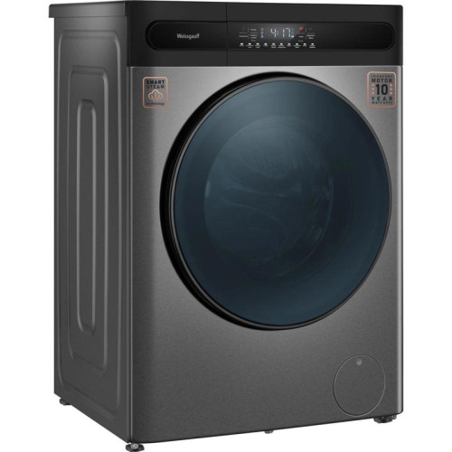Стиральная машина Weissgauff WMD 49411 DC Inverter класс: B загр.фронтальная макс.:11кг (с сушкой) темно-серебристый инвертер