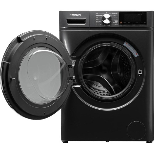 Стиральная машина Hyundai WFD8401 класс: B загр.фронтальная макс.:8кг (с сушкой) темно-серый инвертер