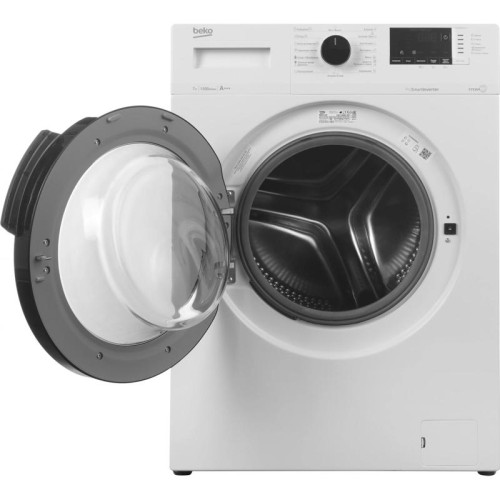 Стиральная машина Beko WSPE7612W класс: A загр.фронтальная макс.:7кг белый инвертер