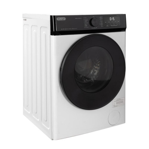 Стиральная машина Delonghi/ Стиральная машина Delonghi, глубина 60 см, 1400 об/мин, загрузка 10.5 кг, 15 программ, инверторный BLDC мотор, LED дисплей, электронное управление, отсрочка запуска, пар, дозагрузка белья, очистка барабана, энергоэффективность 