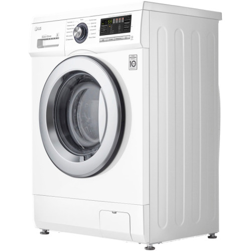 Стиральная машина LG Mega 2 Refresh F1096ND3 класс: A загр.фронтальная макс.:6кг белый инвертер Стиральная машина LG Mega 2 Refresh F1096ND3 класс: A загр.фронтальная макс.:6кг белый инвертер