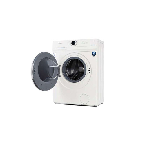 Стиральная машина MIDEA/ Стиральная машина MIDEA, узкая, фронтальная, электронное управление, дисплей, HealthGuard, максимальная загрузка 6 кг, 15 программ, скорость отжима 1000 об/мин, энергоэффективность А++, цвет белая