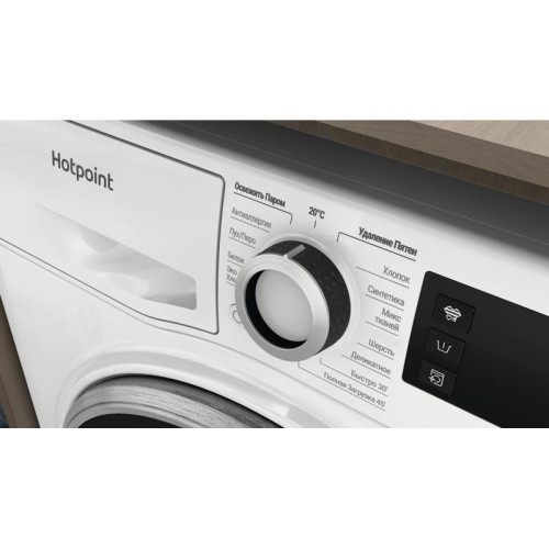 Стиральная машина Hotpoint NSD 6239 S VE RU класс: A загр.фронтальная макс.:6кг белый инвертер