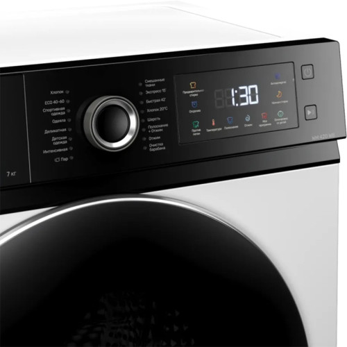Стиральная машина Kuppersberg/ Стиральная машина Kuppersberg, High-Tech, ВхШхГ 85х59.5х44 см, загрузка 7 кг, 1200 об/мин, 16 программ, инверторный двигатель, пар, отложенный старт, комбинированное управление, цифровой дисплей, энергоэффективность А+++, цв