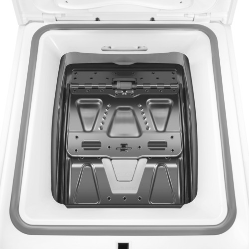 Стиральная машина Maunfeld MFWM127ISWH  с вертикальной загрузкой, Габариты (В х Ш х Г), см 87.5 х 40 х 63, 7 кг, 1200 об/мин, инверторный мотор, пар, белый