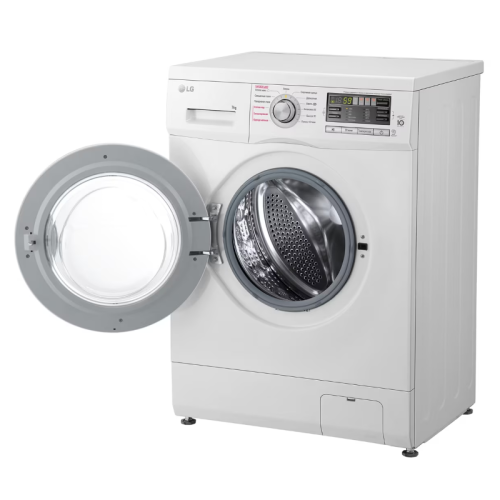 Стиральная машина LG F1296HDS1 класс: A загр.фронтальная макс.:7кг белый инвертер Стиральная машина LG F1296HDS1 класс: A загр.фронтальная макс.:7кг белый инвертер