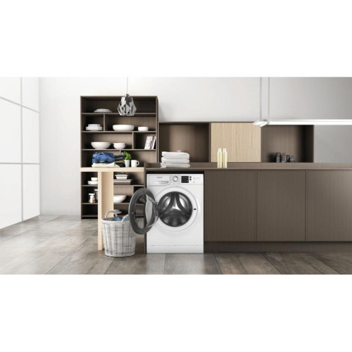 Стиральная машина Hotpoint NUS 5015 S RU класс: A загр.фронтальная макс.:5кг белый