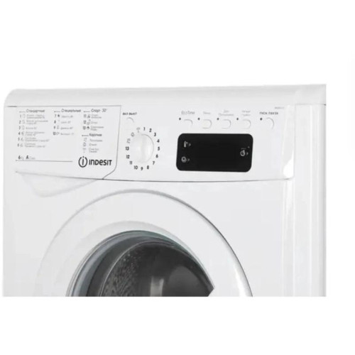 Стиральная машина Indesit IWSE 6105 (CIS).L класс: A загр.фронтальная макс.:6кг белый
