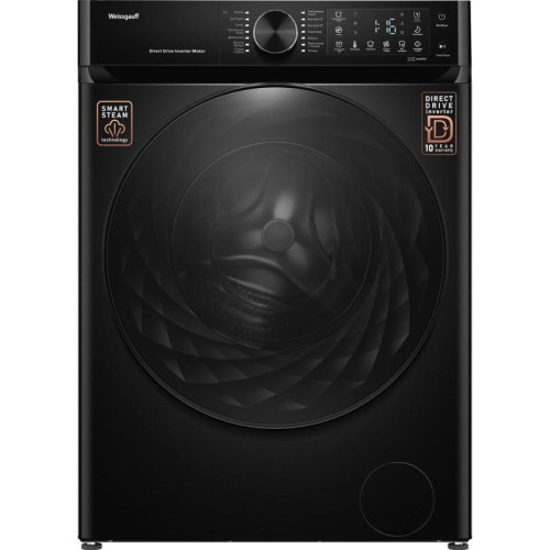 Стиральная машина Weissgauff WM 59411 Direct Drive Inverter Steam Matt Black класс: A+++ загр.фронтальная макс.:11кг черный