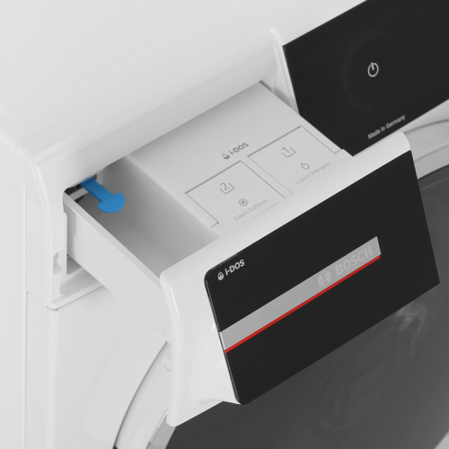 Отдельностоящая стиральная машина BOSCH WGB256A0ME 8-Series,полноразмерная стиральная машина,загрузка 10кг, 1600 об/мин.,габариты:845 x 598 x 590 мм., i-Dos, мотор EcoSilence Drive, 4D Wash System,Easy Start Guide,AquaStop®, цвет белый