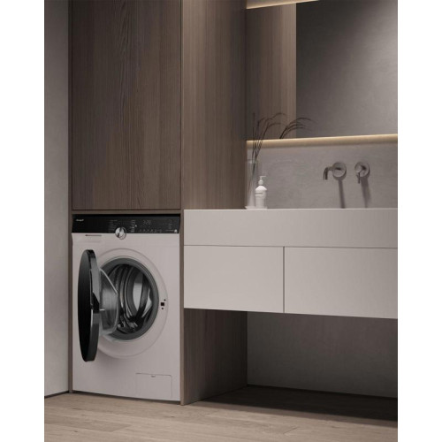 Стиральная машина Weissgauff WM 4027 Inverter Steam класс: A загр.фронтальная макс.:7кг белый инвертер